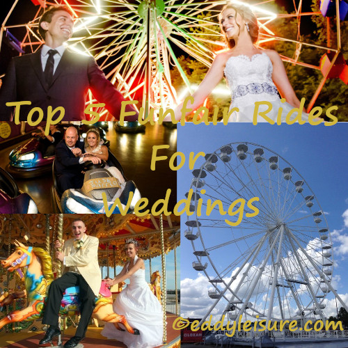 top 5 funfair rides for weddings