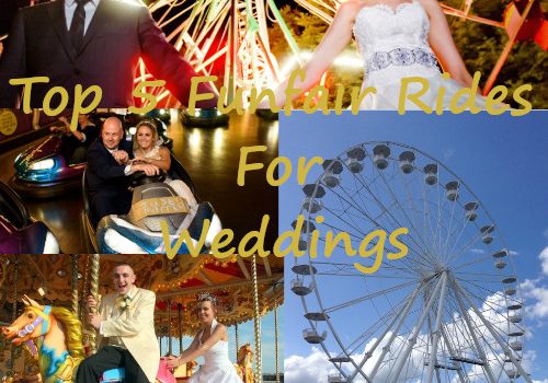 top 5 funfair rides for weddings
